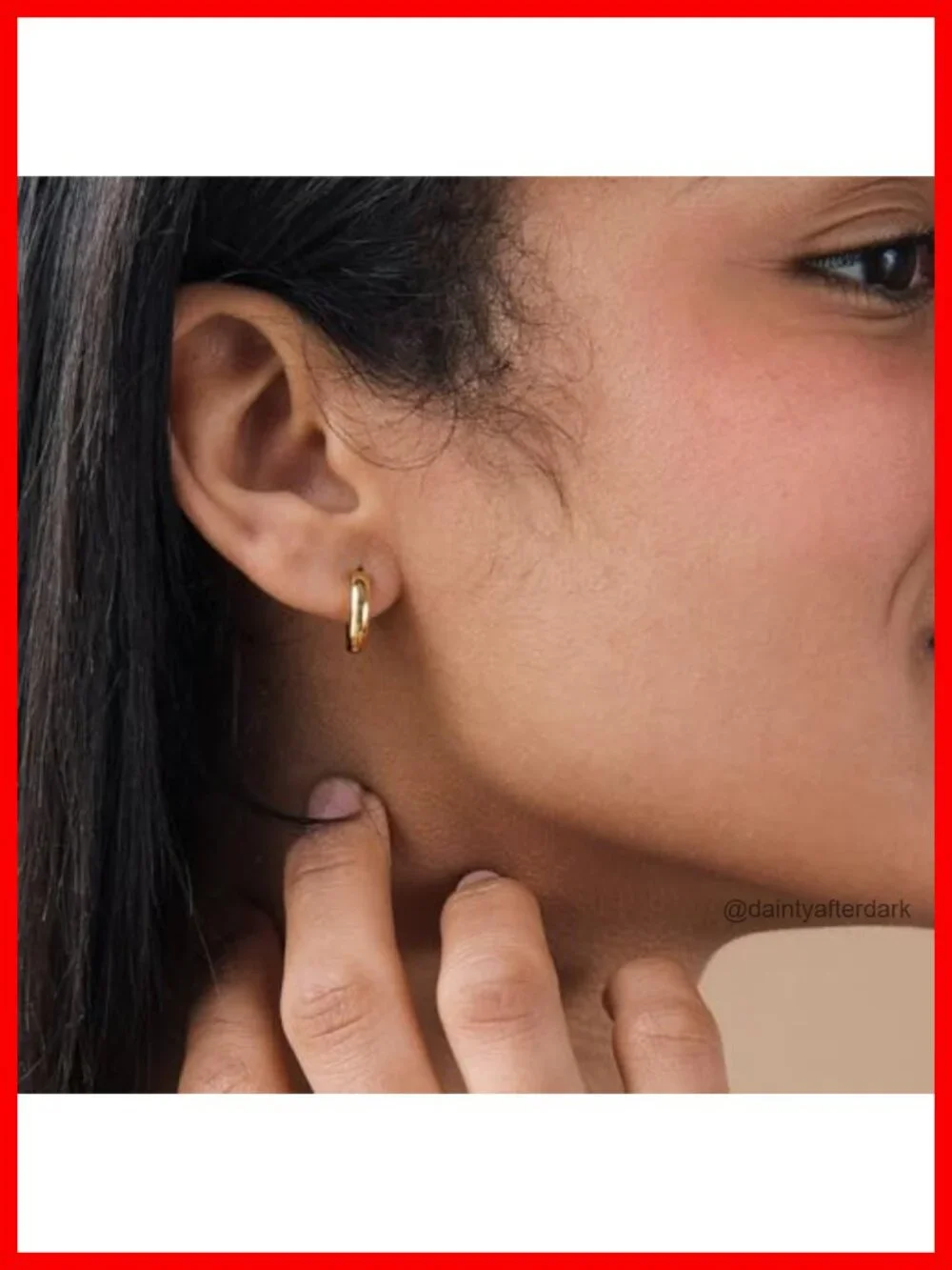 3-Pair Gold Huggie Hoop Earrings Set - Hypoallergenic CZ Stud Dangle for Women